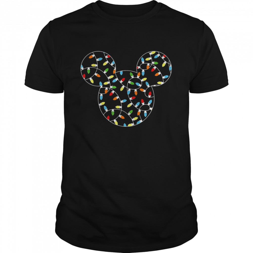 Mickey Holiday Lights Mickey & Co Mickey And Friends Lights Disney shirt