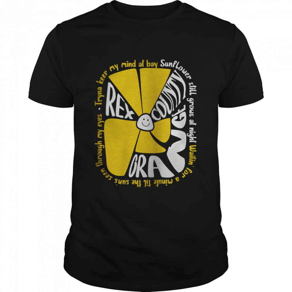 Tryna Keep My Mind At Bay Sunflower Rex Orange County shirt