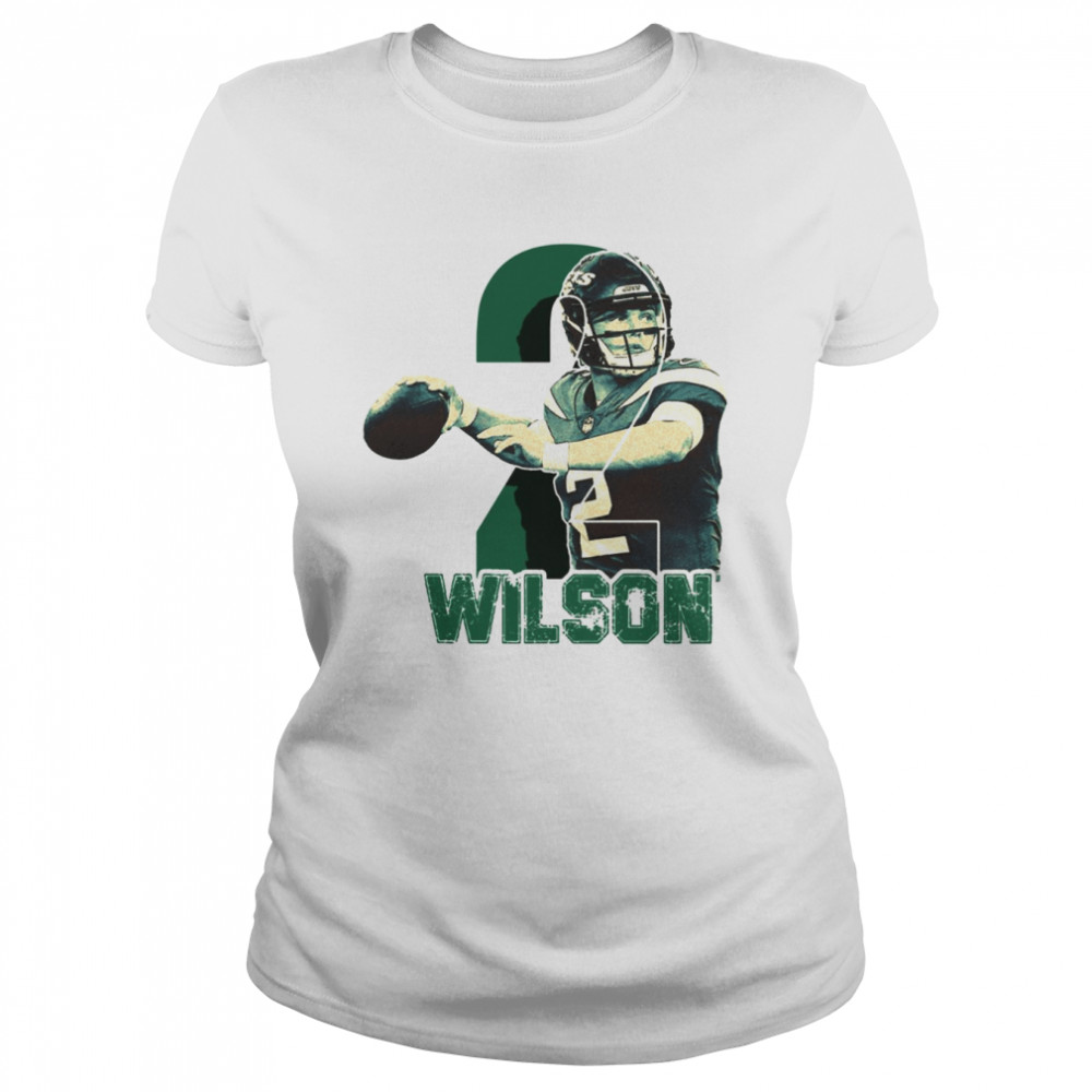 #2 Zach Wilson Football Pros Retro shirt Classic Women's T-shirt