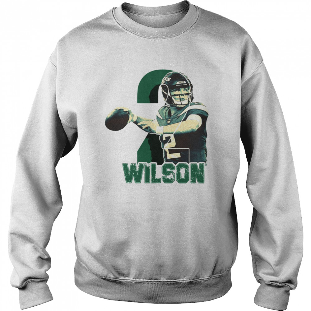 #2 Zach Wilson Football Pros Retro shirt Unisex Sweatshirt