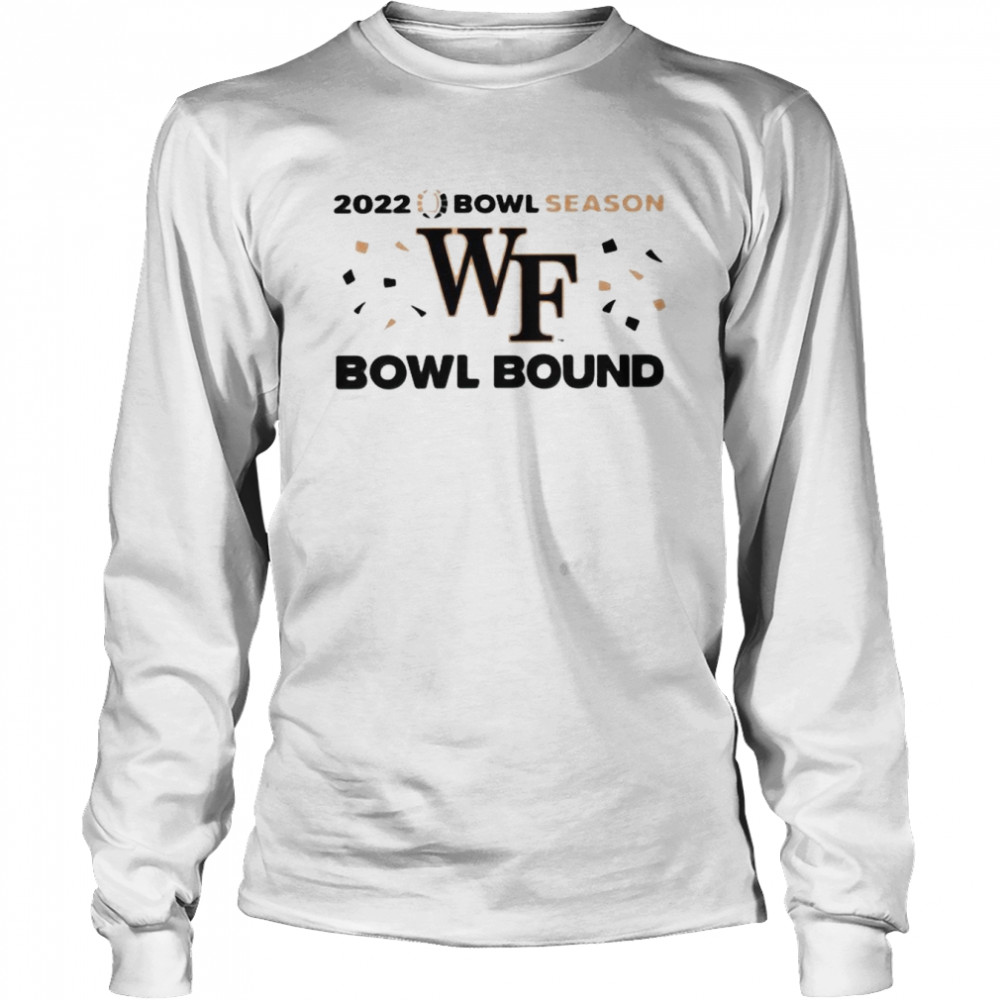 2022 Bowl Season Wf Bowl Bound  Long Sleeved T-shirt