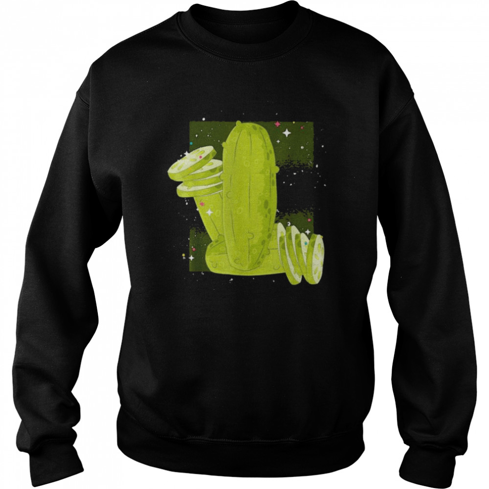 Cucumber lover vegetable pickle shirt Unisex Sweatshirt
