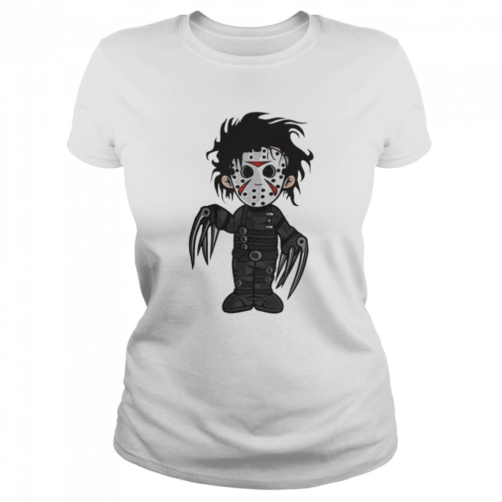Edward & Jason Mixup Cartoon Print shirt Classic Women's T-shirt