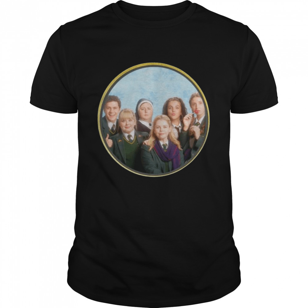 Geometric Design Derry Girls Series shirt