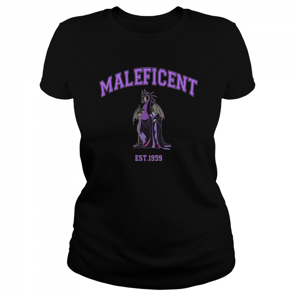 Maleficent Est1959 Maleficent Villain Villain Disney shirt Classic Women's T-shirt