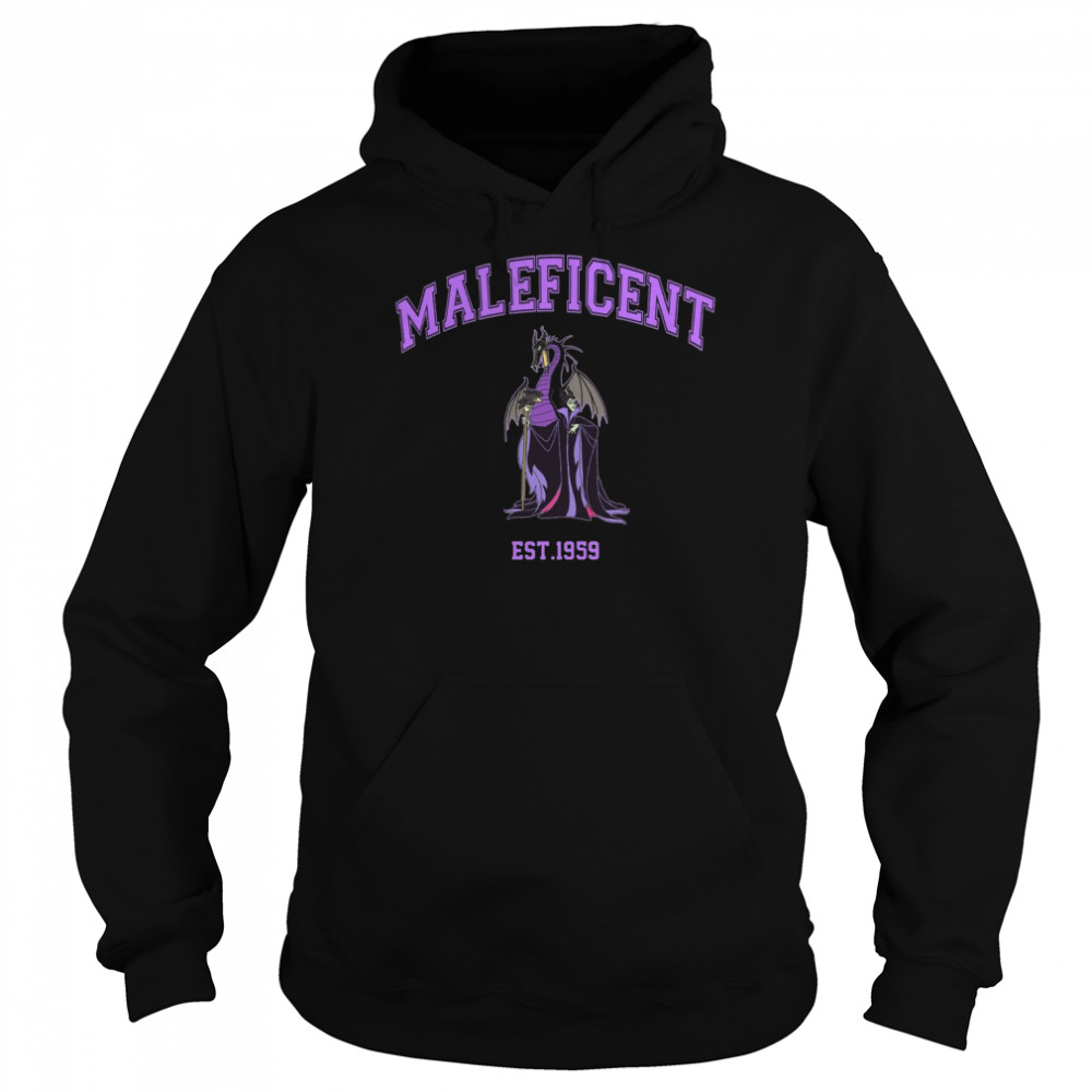 maleficent est1959 maleficent villain villain disney shirt unisex hoodie