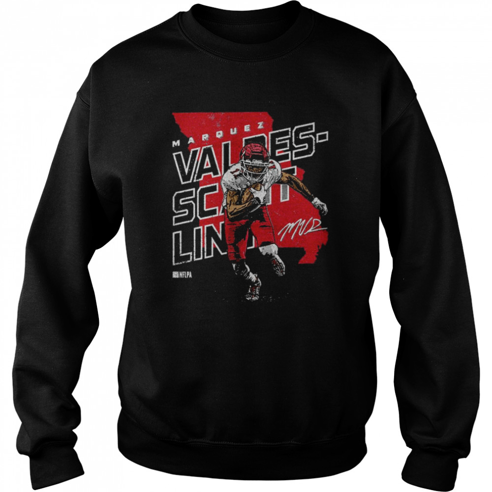 Marquez Valdes-Scantling Kansas City Player Map shirt Unisex Sweatshirt