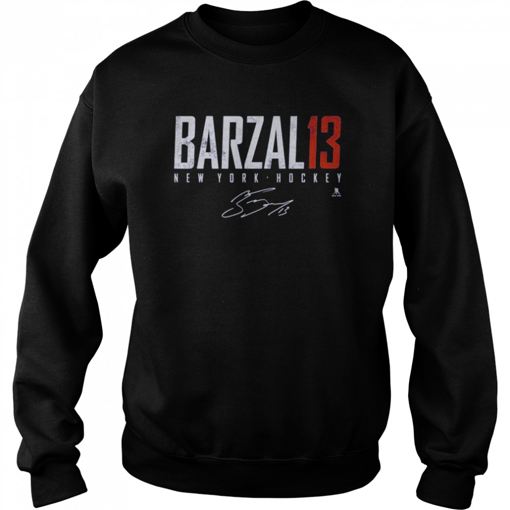 Mathew Barzal New York I Elite Signature  Unisex Sweatshirt