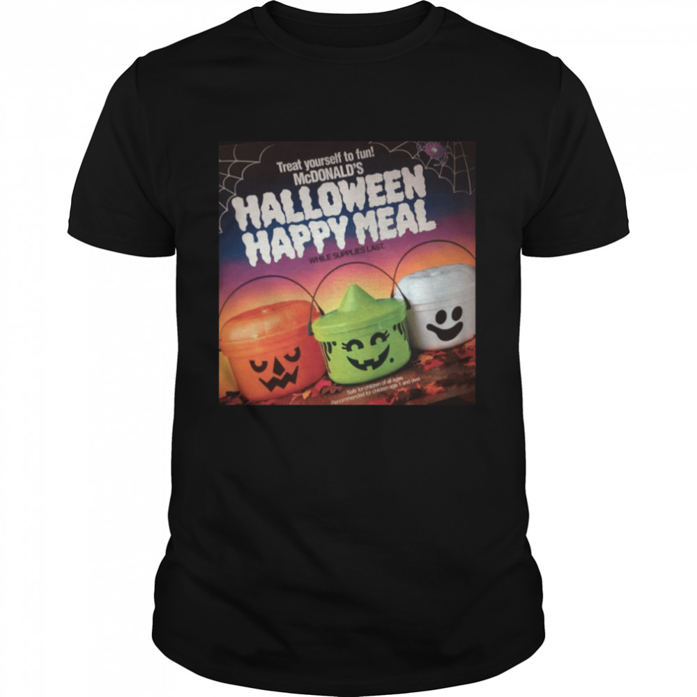 Mcdonald’s Halloween Pail Treat Yourself To Fun shirt Classic Men's T-shirt