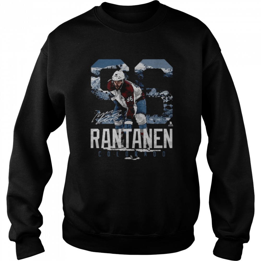 Mikko Rantanen Colorado Avalanche Landmark Signature  Unisex Sweatshirt