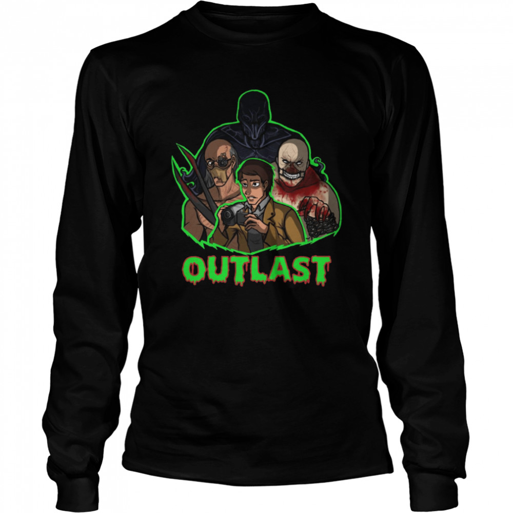 Outlast Game shirt Long Sleeved T-shirt