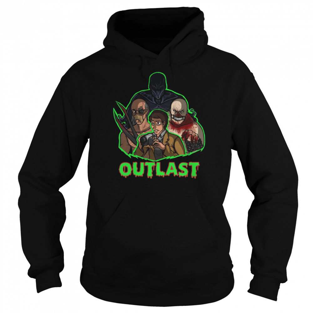 outlast game shirt unisex hoodie