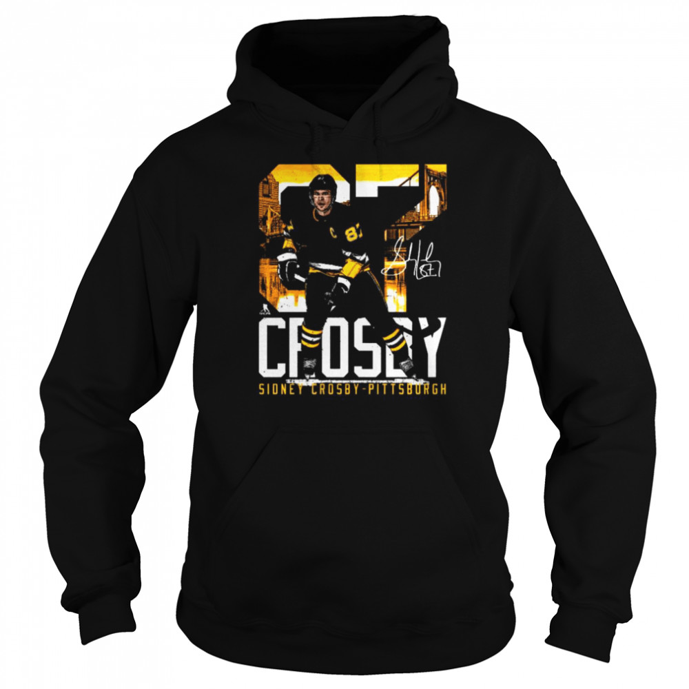Sidney Crosby Pittsburgh Landmark signature shirt Unisex Hoodie