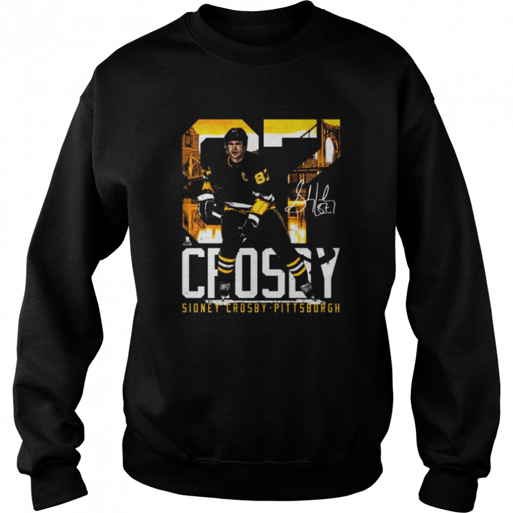 Sidney Crosby Pittsburgh Landmark signature shirt Unisex Sweatshirt
