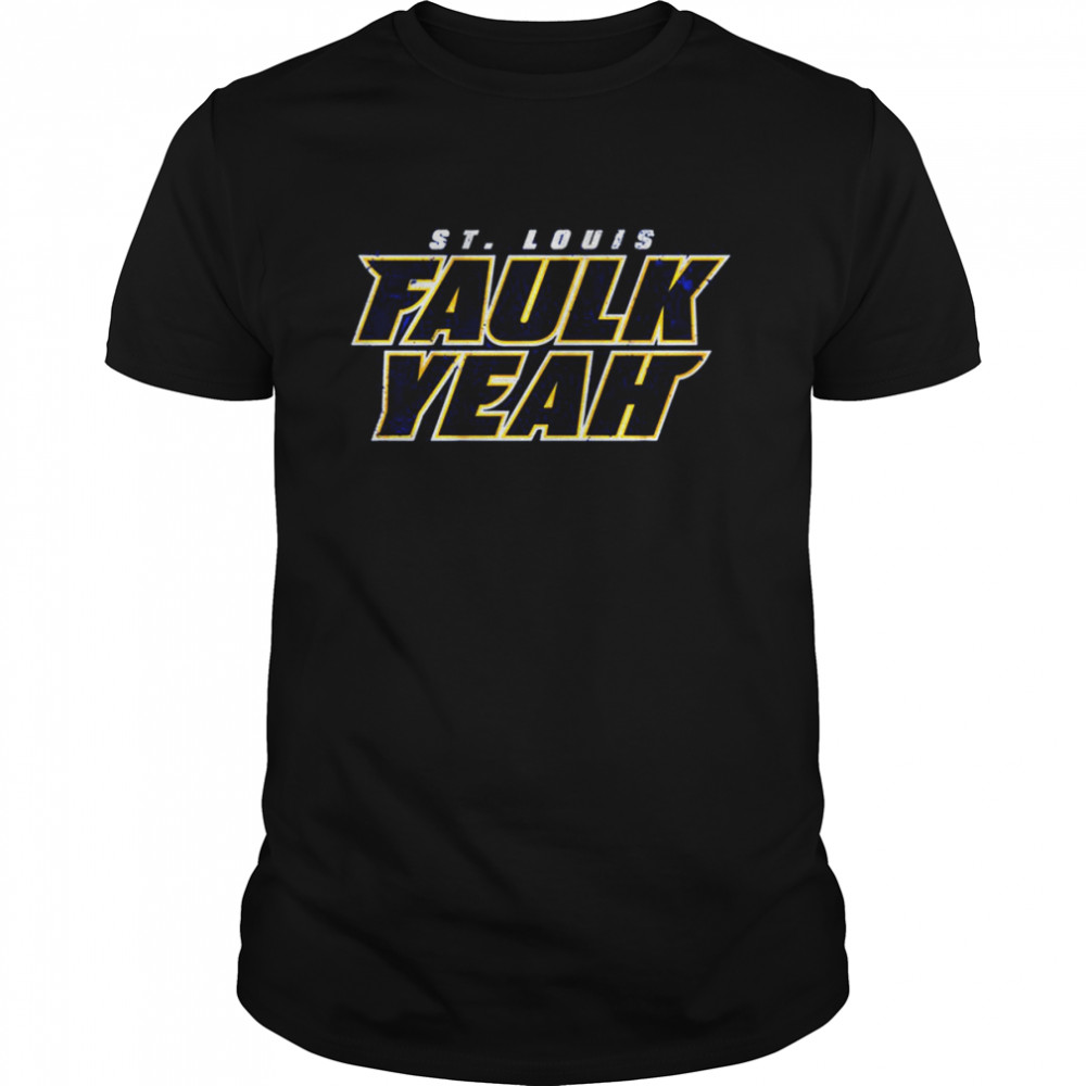 St Louis Blues Justin Faulk Faulk Yeah  Classic Men's T-shirt