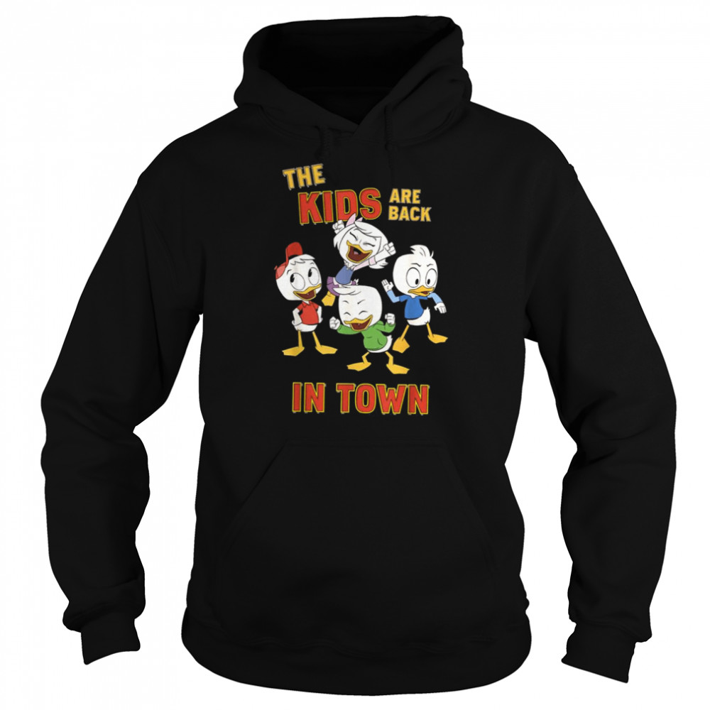 The Kids Are Back In Town Donald Duck shirt Unisex Hoodie