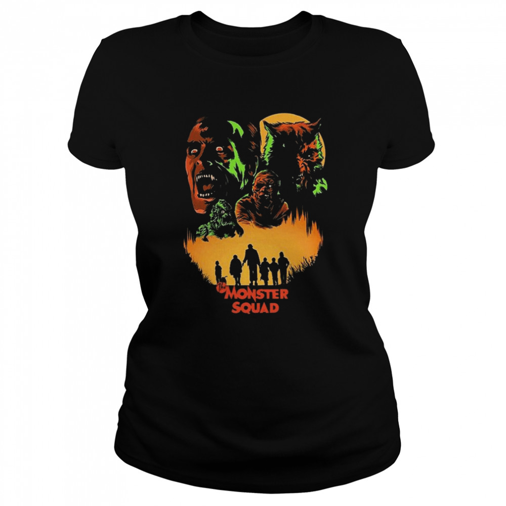 The Monster Squad Horror Poster shirt Classic Women's T-shirt
