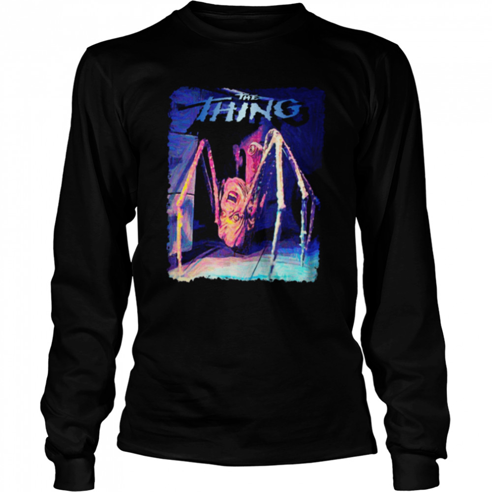 The Thing Movie Soft 80s Movie shirt Long Sleeved T-shirt