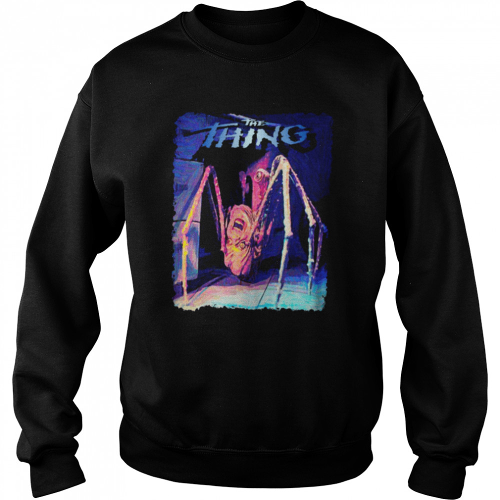the thing movie soft 80s movie shirt unisex sweatshirt