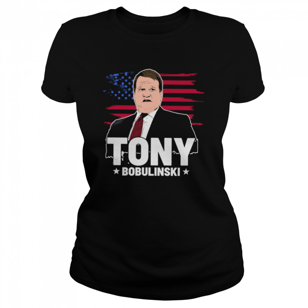 Tony Bobulinski American Flag shirt Classic Women's T-shirt