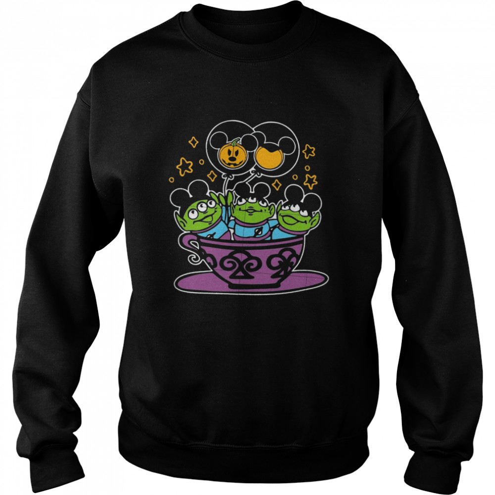Toy Story Aliens Mickey Little Green Aliens Halloween shirt Unisex Sweatshirt