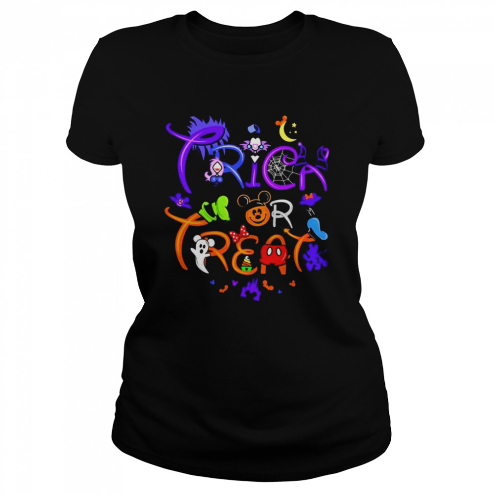Trick Or Treat Mickey Mouse Halloween shirt Classic Women's T-shirt
