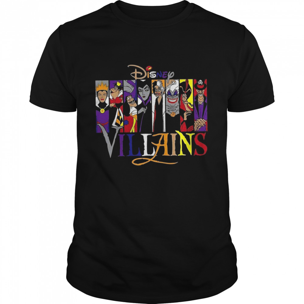 Villains Evil Friends Villain Villain Disney shirt Classic Men's T-shirt
