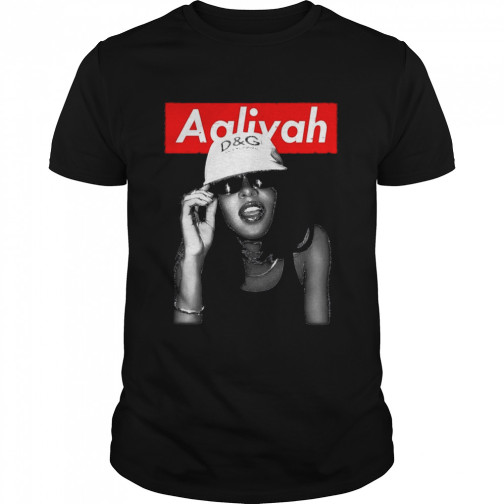 Vintage Aaliyah Music Hip Hop 90s shirt Classic Men's T-shirt