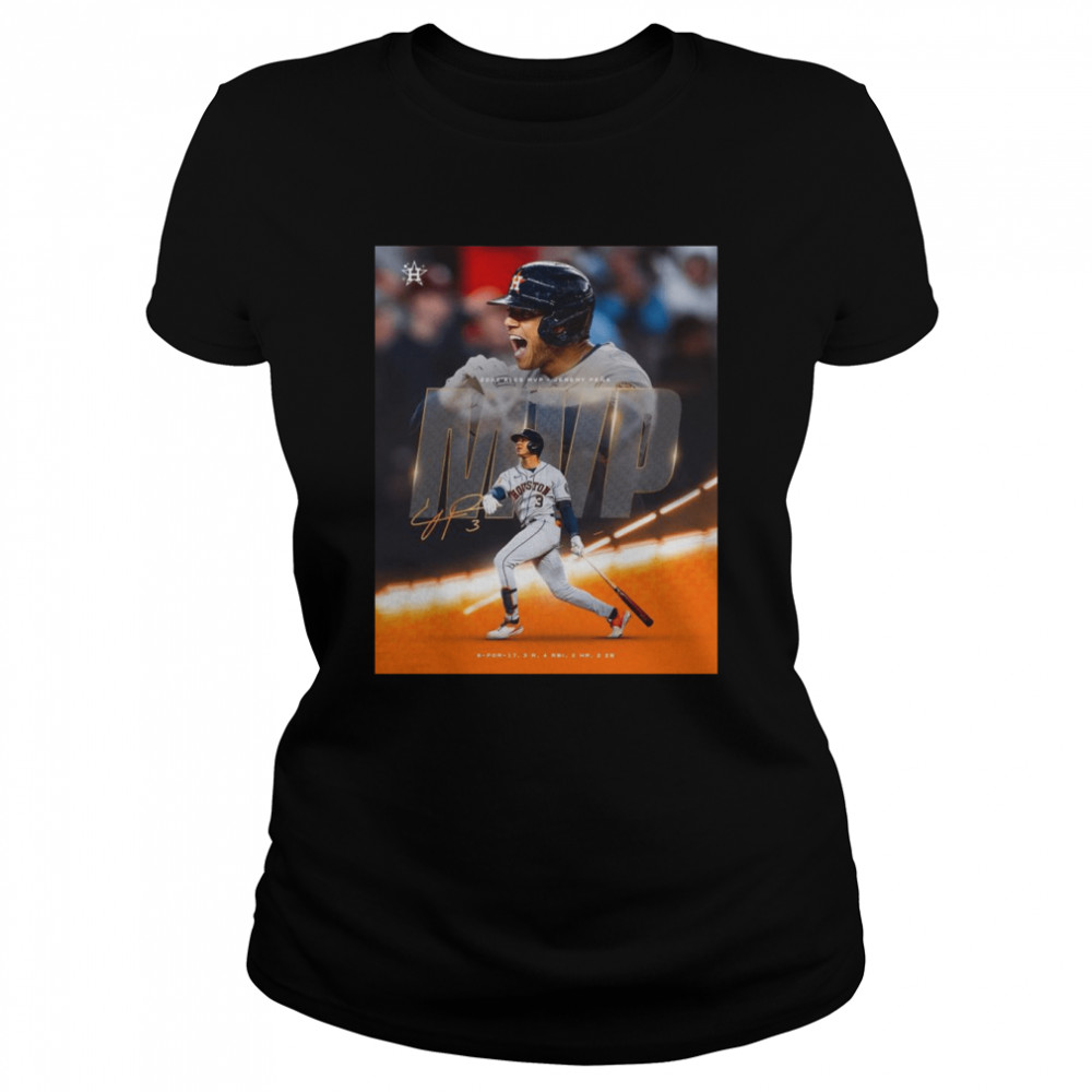 2022 ALCS MVP Jeremy Peña Houston Astros shirt Classic Women's T-shirt