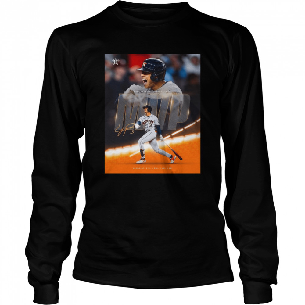 2022 ALCS MVP Jeremy Peña Houston Astros shirt Long Sleeved T-shirt