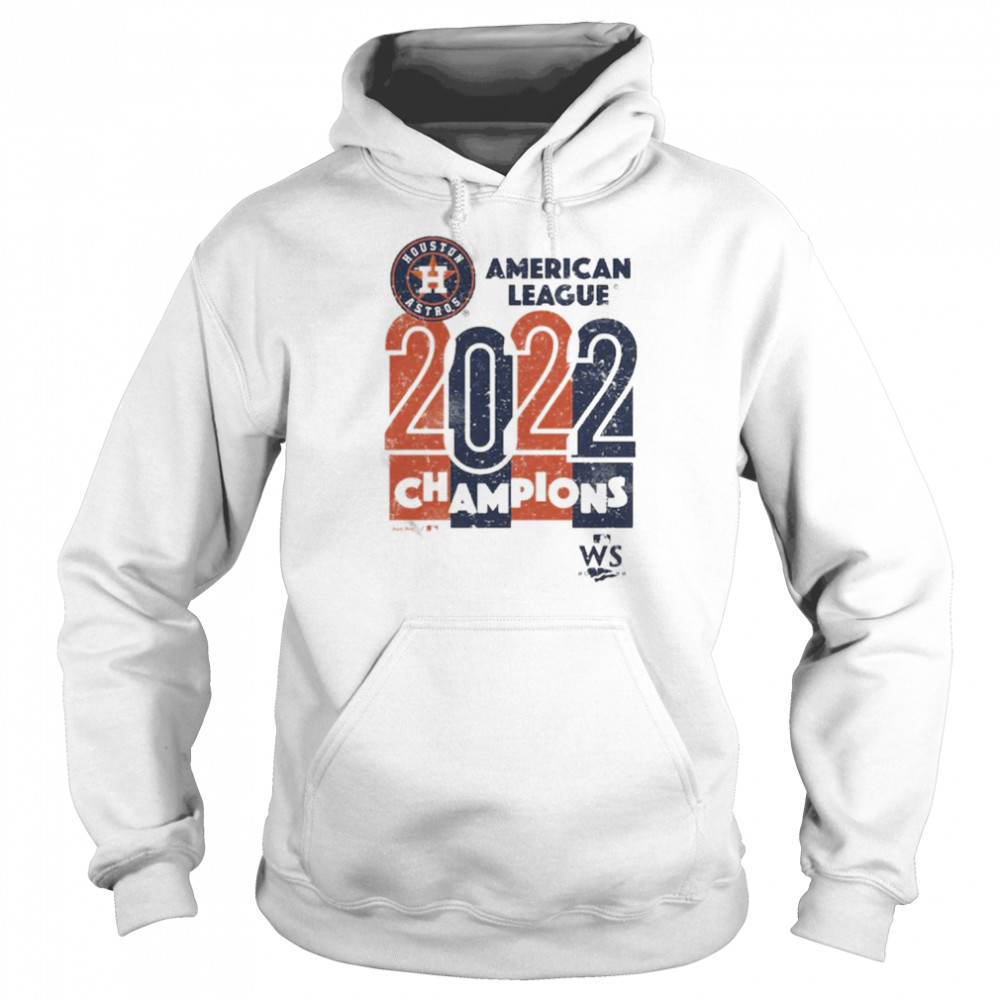 2022 American League Champions Houston Astros Majestic Threads shirt Unisex Hoodie