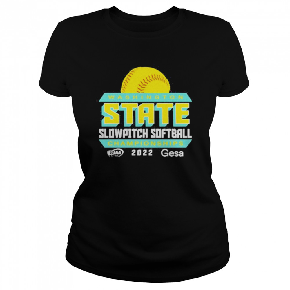 2022 wIAA State Slowpitch Softbal 2022 Championships  Classic Women's T-shirt