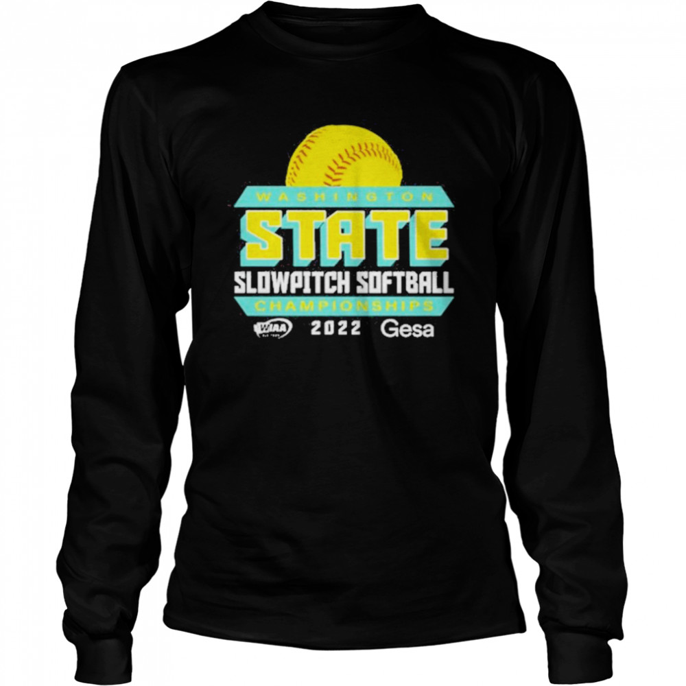 2022 wIAA State Slowpitch Softbal 2022 Championships  Long Sleeved T-shirt