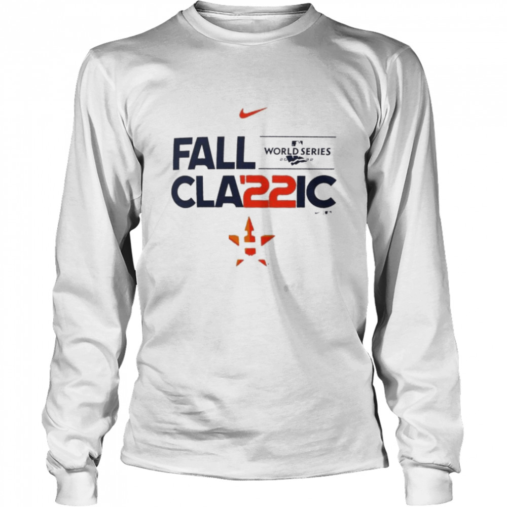 2022 world series bound houston astros fall cla22ic long sleeved t shirt
