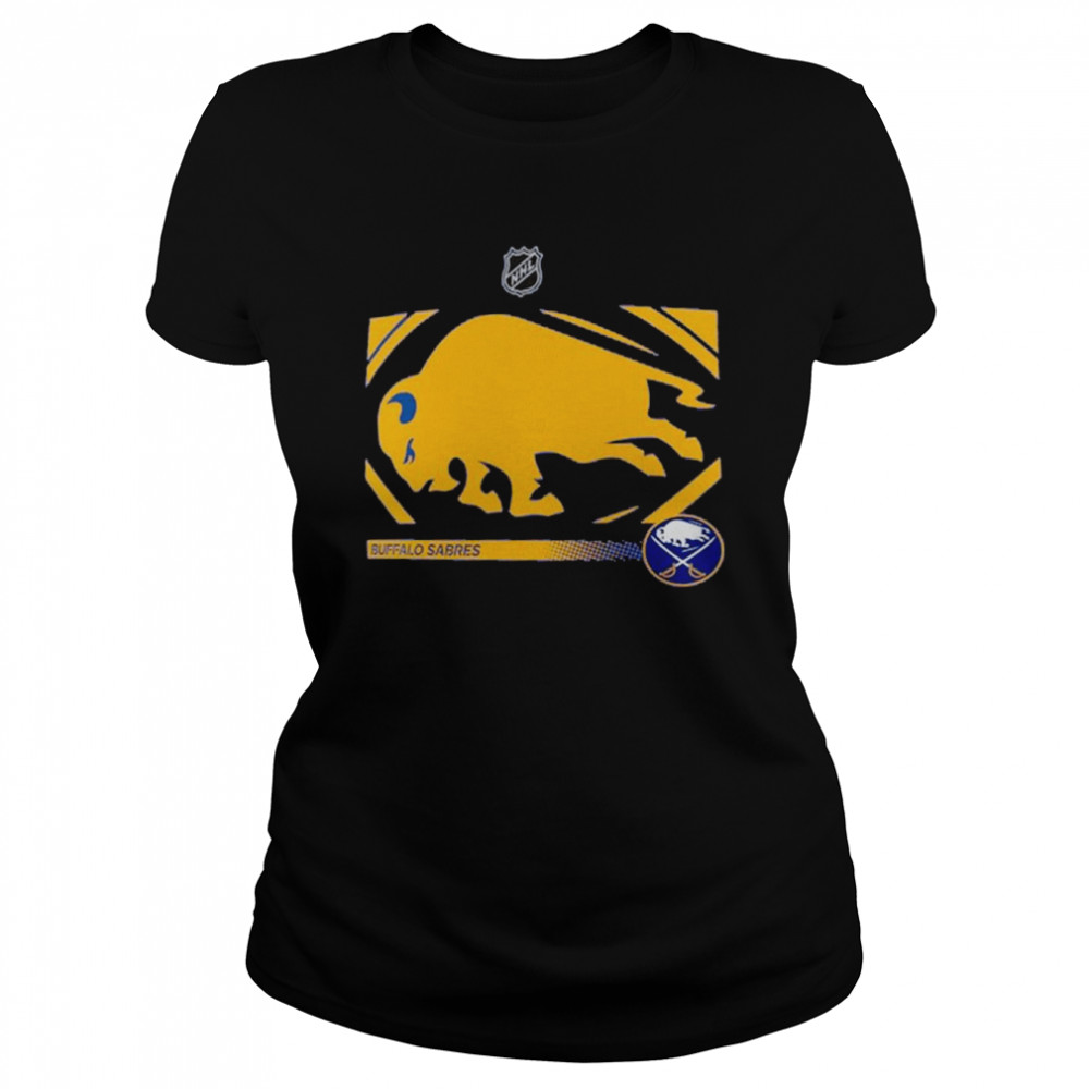 Buffalo Sabres Authentic Pro Secondary Logo 2023  Classic Women's T-shirt