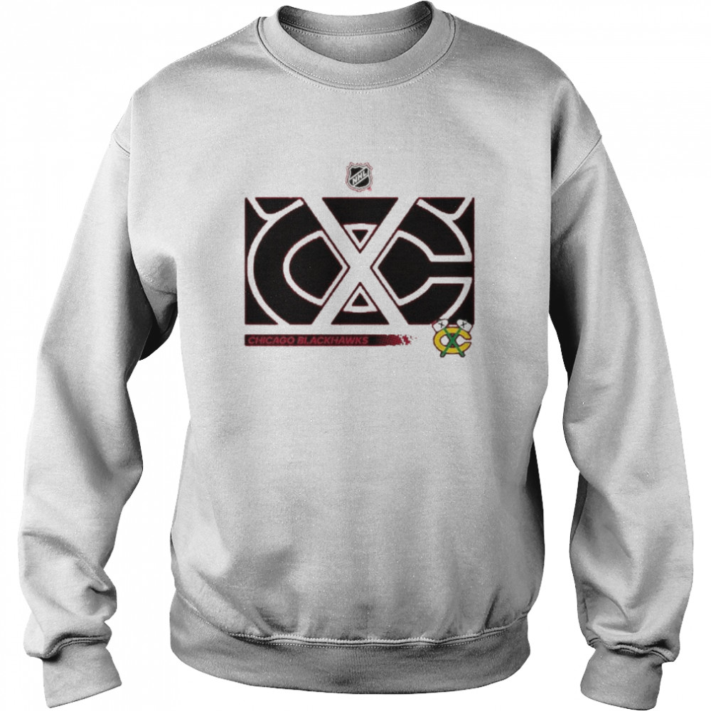 chicago blackhawks authentic pro secondary logo 2023 unisex sweatshirt