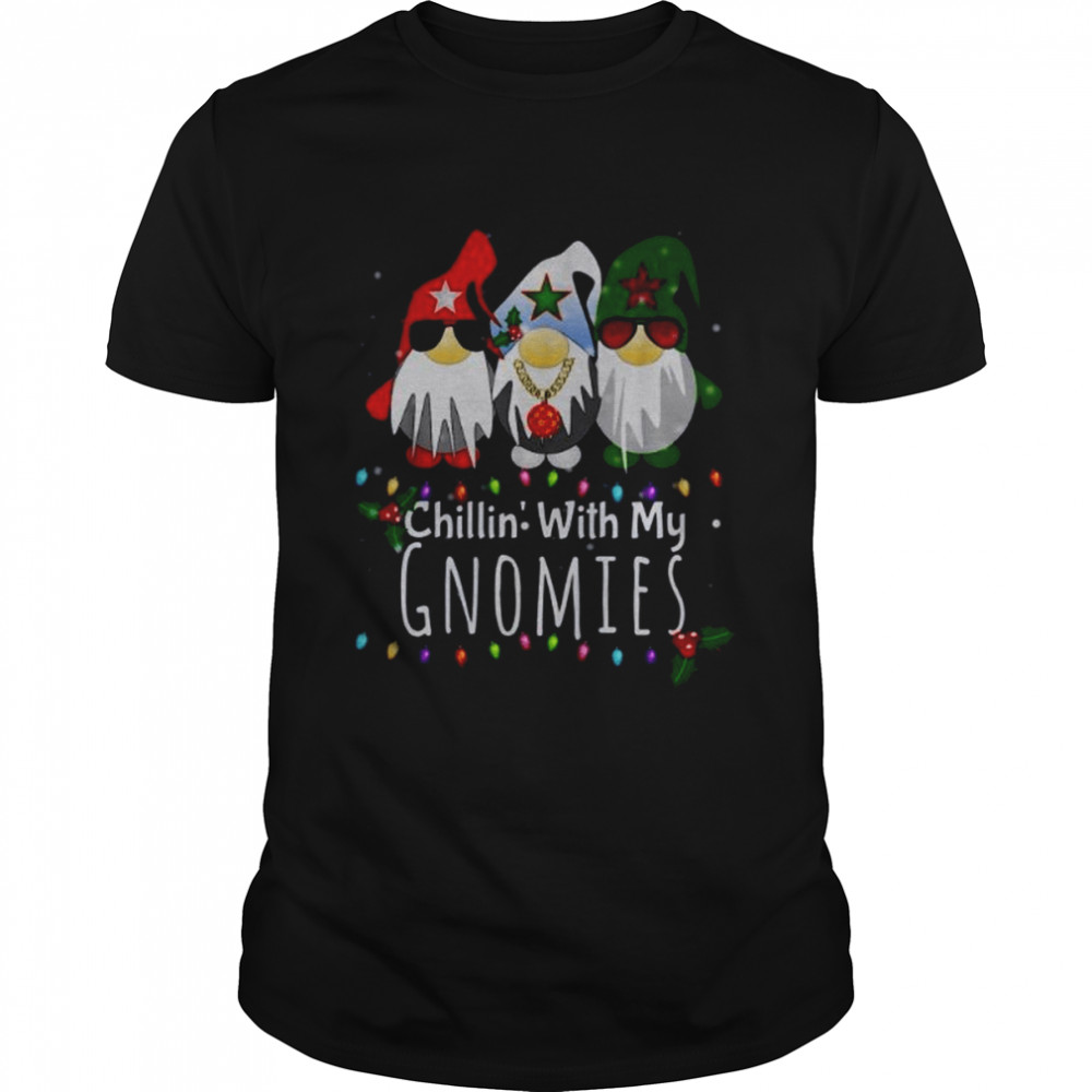 Chillin with my Gnomies Christmas shirt Classic Men's T-shirt