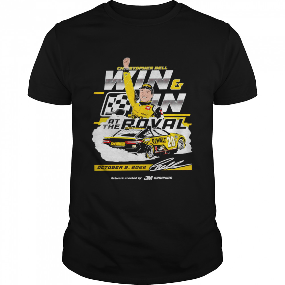 Christopher Bell win and in at the roval shirt Classic Men's T-shirt