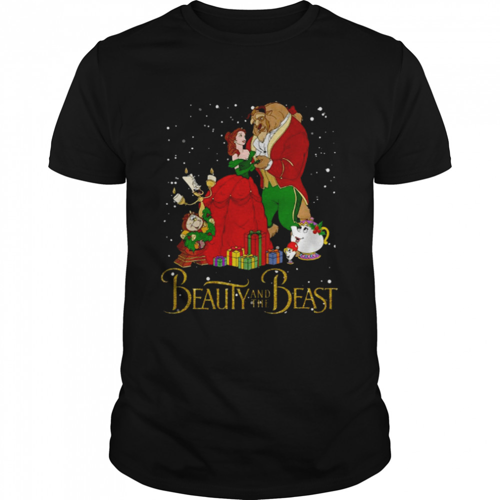 Disney Beauty And The Beast Christmas shirt Classic Men's T-shirt