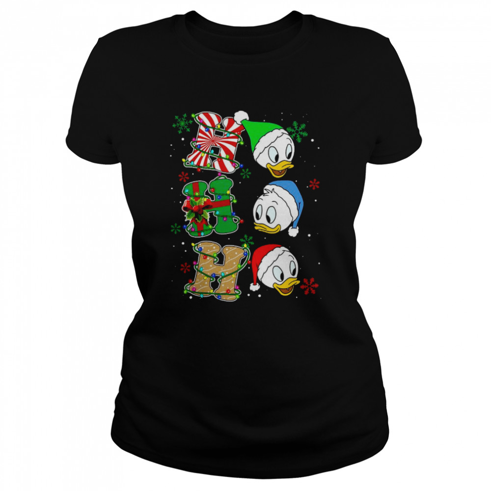 Disney Ducktales Christmas Lights shirt Classic Women's T-shirt