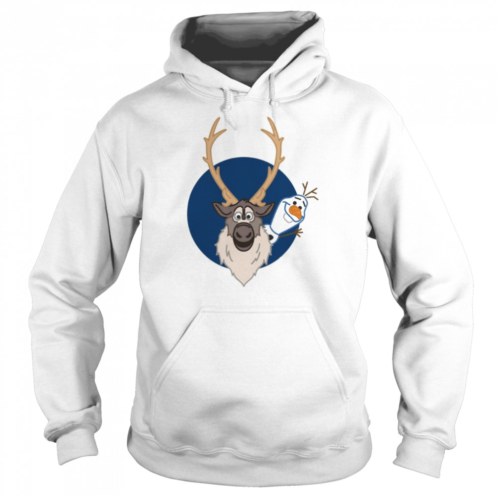Disney Frozen 2 Olaf and Sven Christmas T- Unisex Hoodie