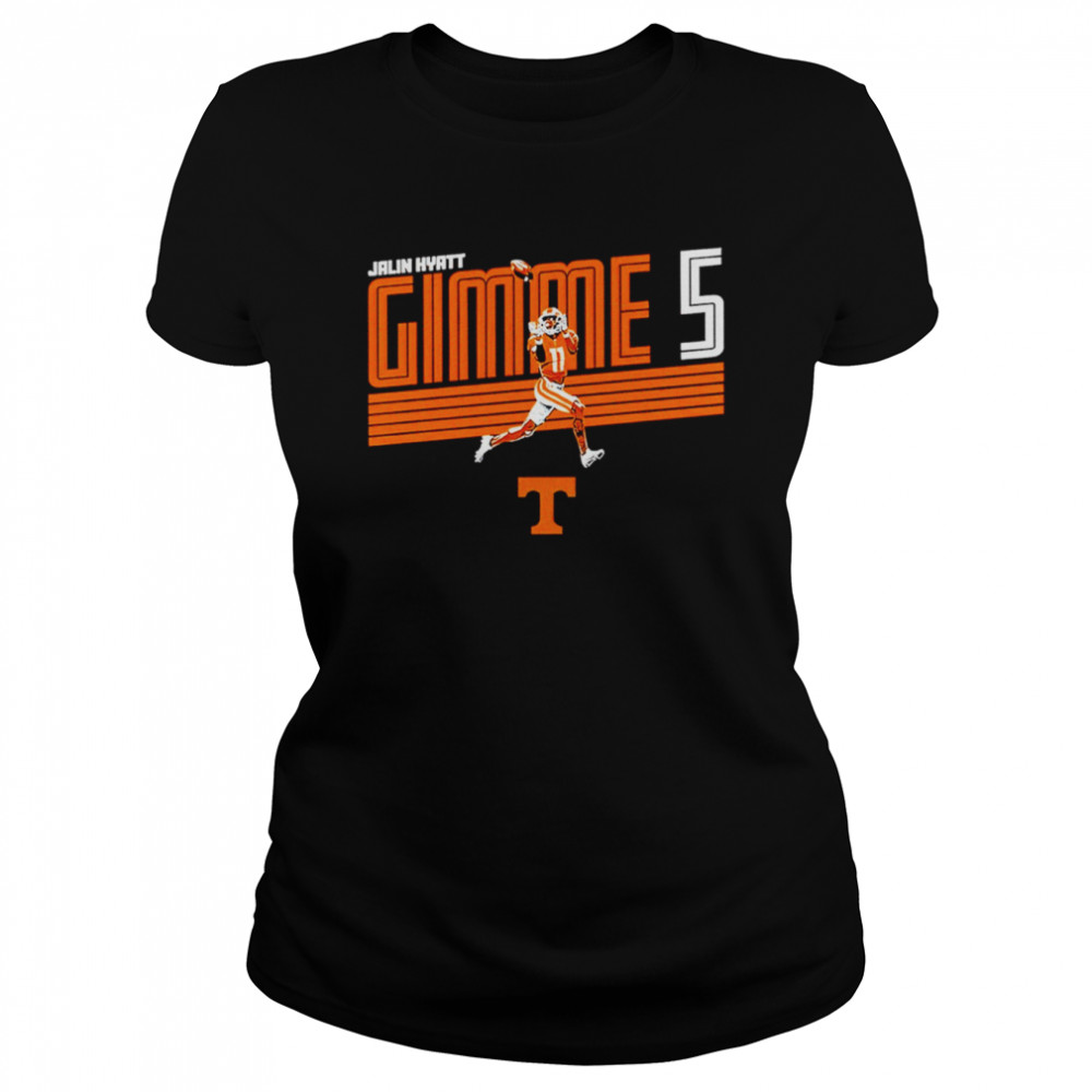 Gimme 5 Jalin Hyatt Tennessee Volunteers shirt Classic Women's T-shirt