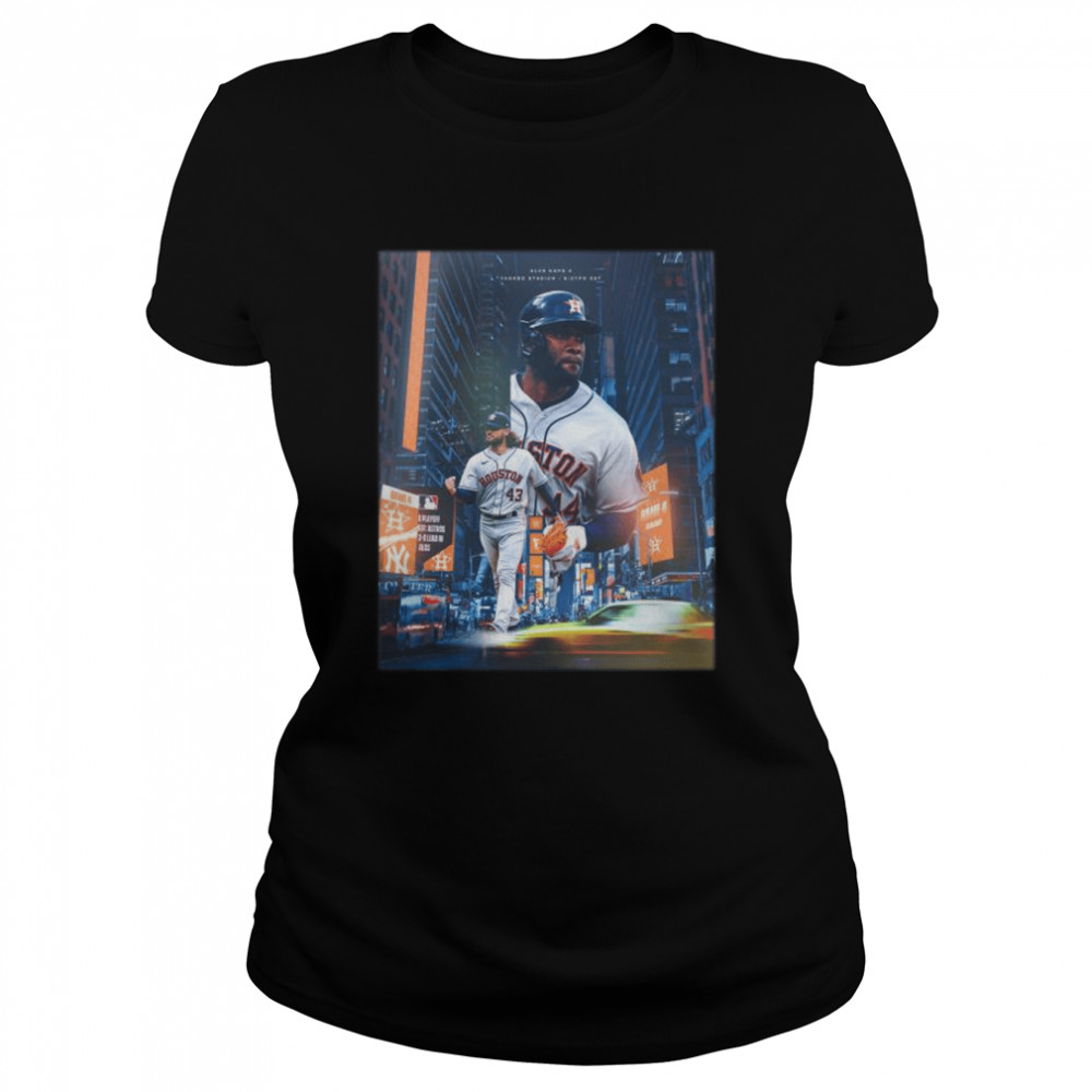 Houston Astros game 4 Yankee stadium ALCS 2022 shirt Classic Women's T-shirt