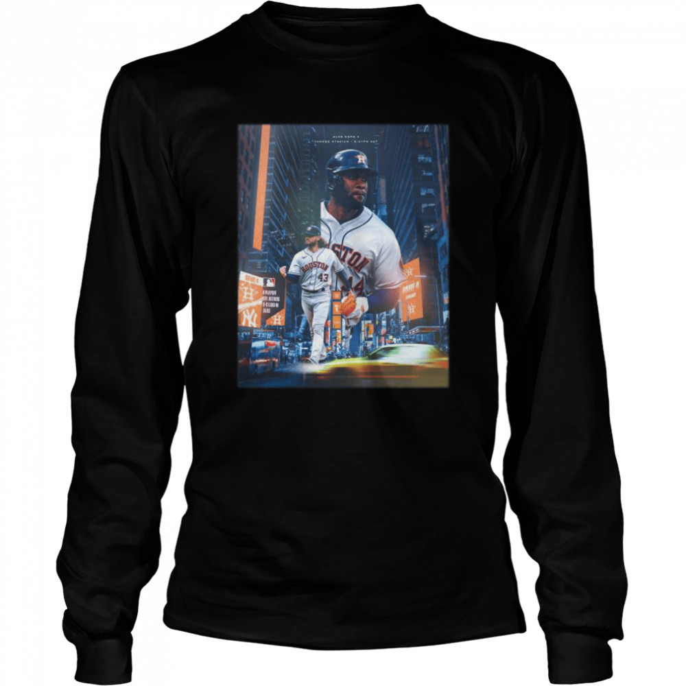 Houston Astros game 4 Yankee stadium ALCS 2022 shirt Long Sleeved T-shirt