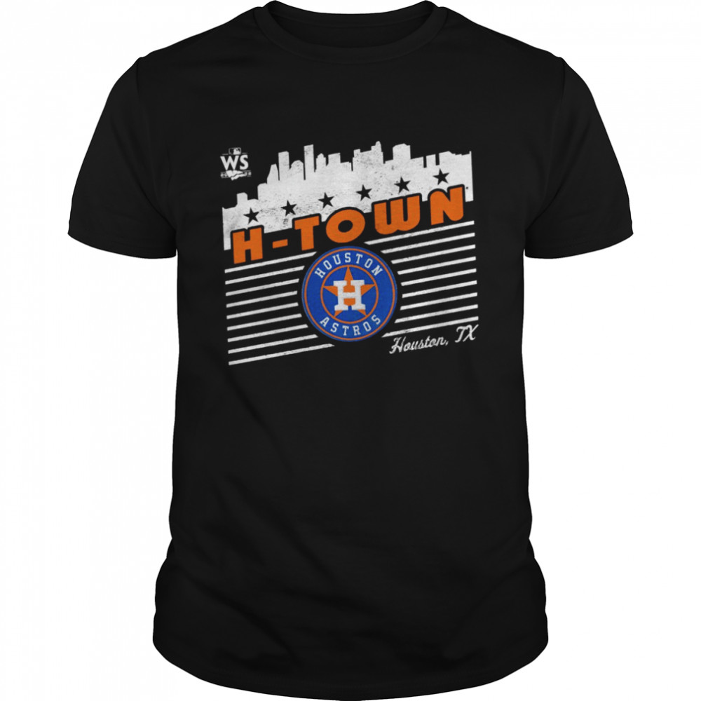 Houston Astros H-Town 2022 World Series Local Lines shirt Classic Men's T-shirt
