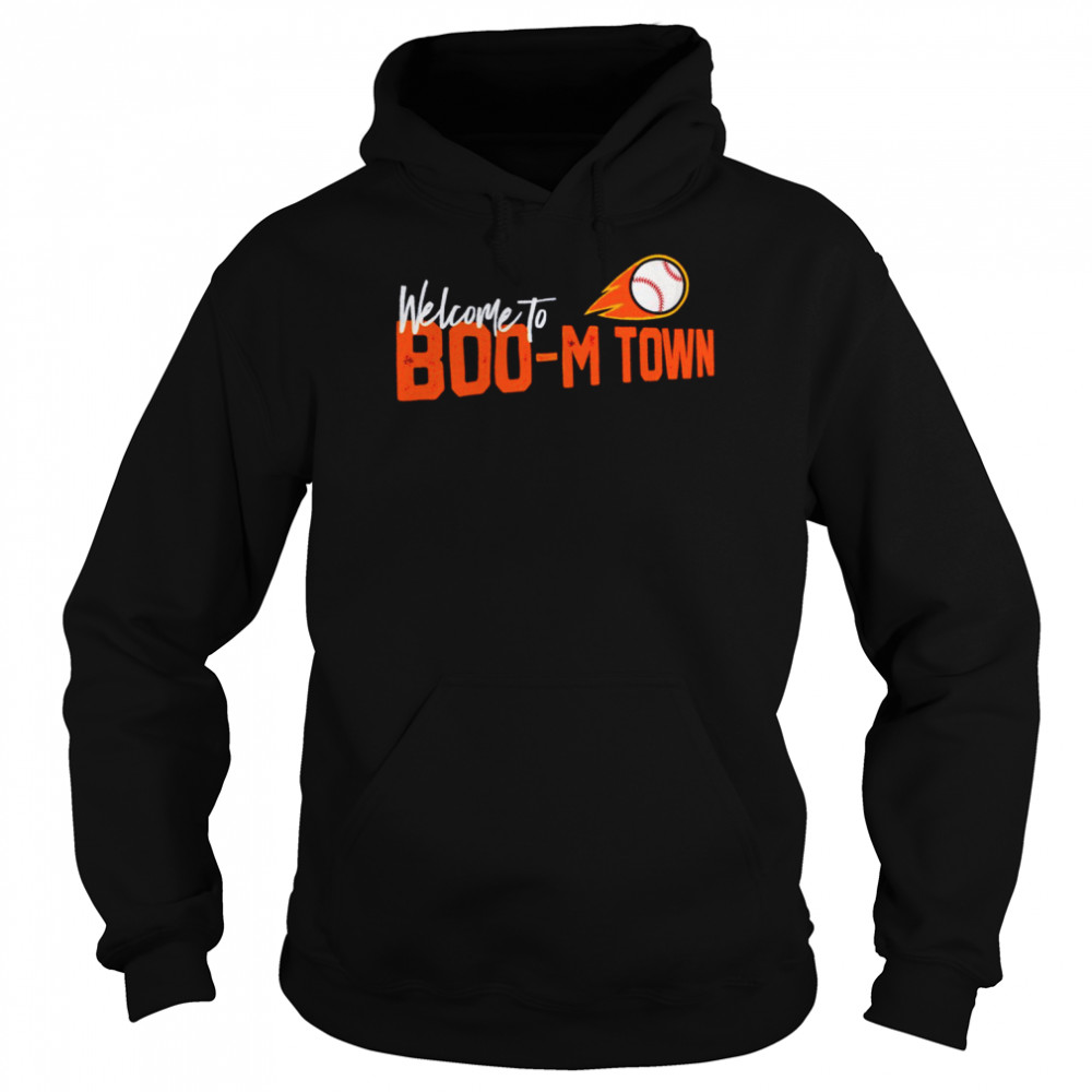 Houston Astros Welcome to Boo-M Town shirt Unisex Hoodie