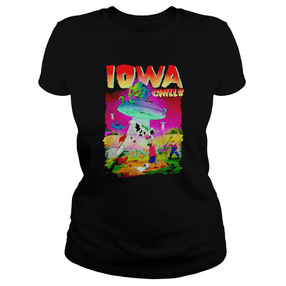 Iowa Chills UFO shirt Classic Women's T-shirt