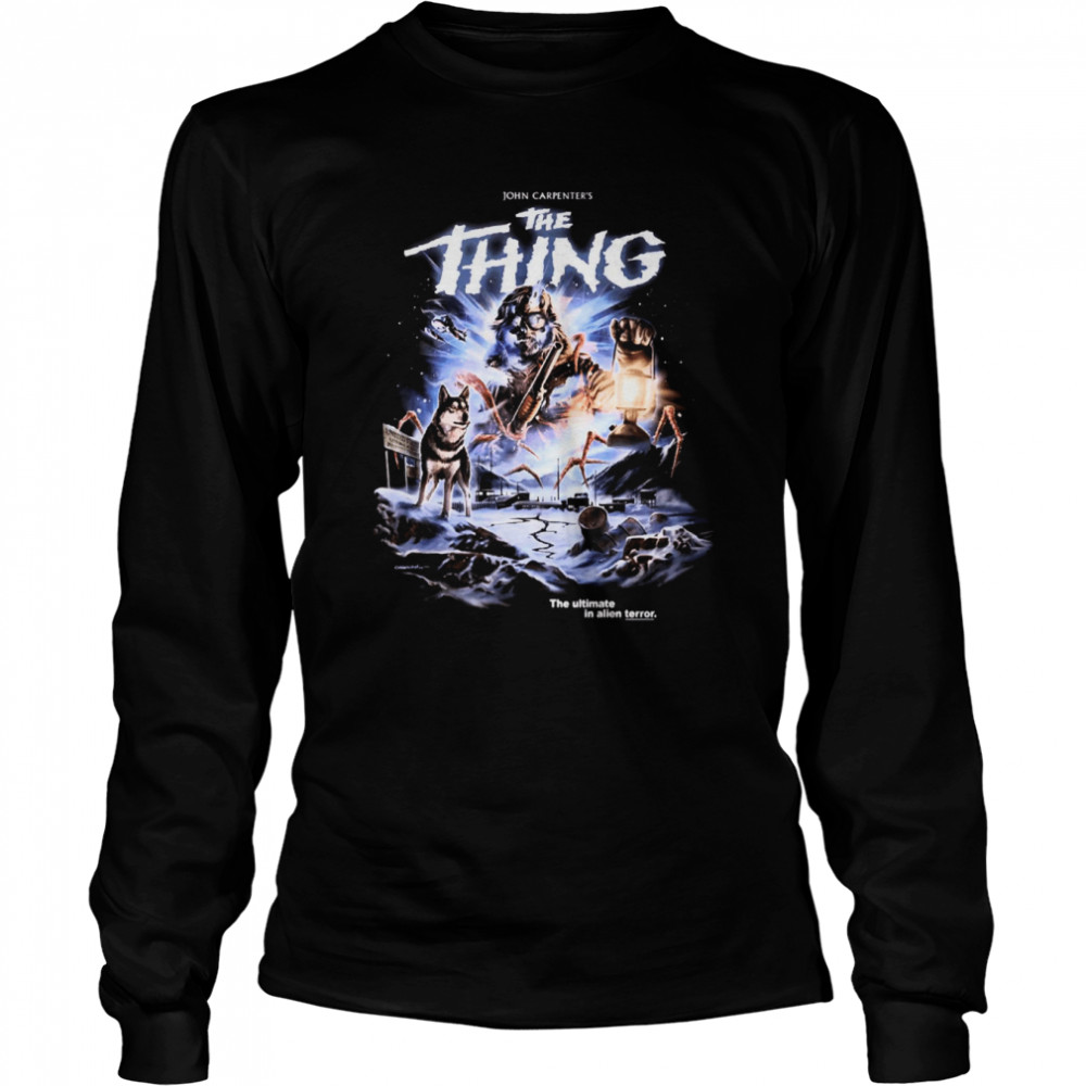 John Carpenter’s The Thing Movie shirt Long Sleeved T-shirt
