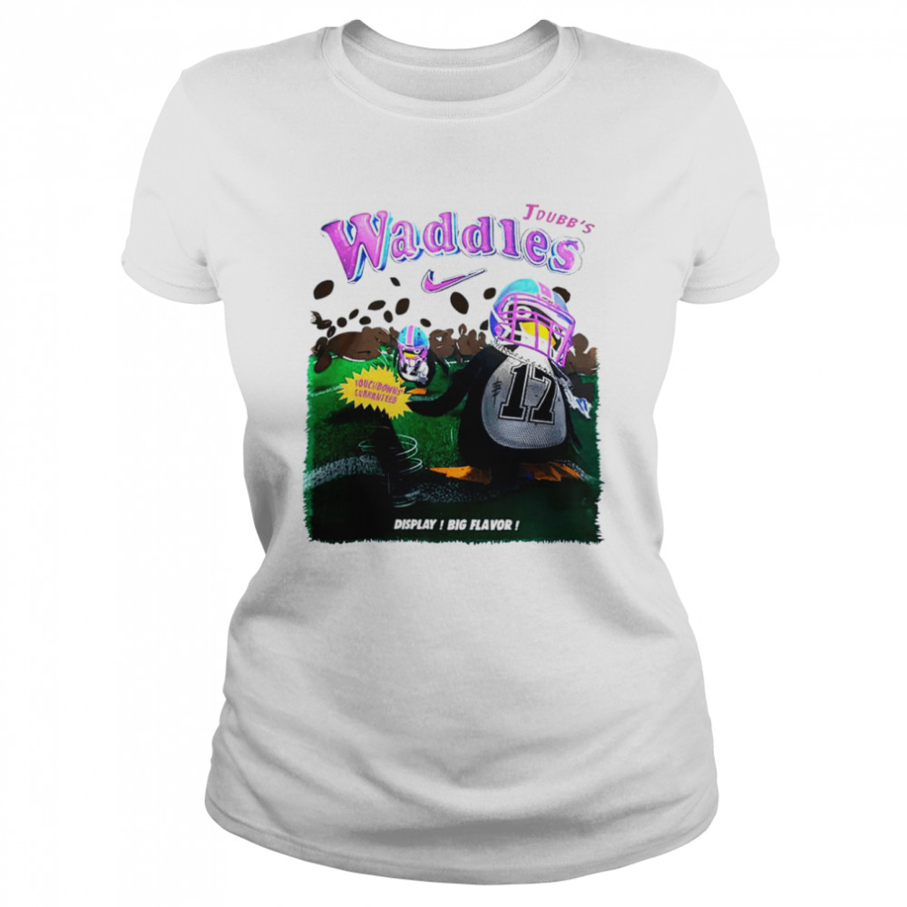 Joubb’s waddles display big flavor Dolphins shirt Classic Women's T-shirt