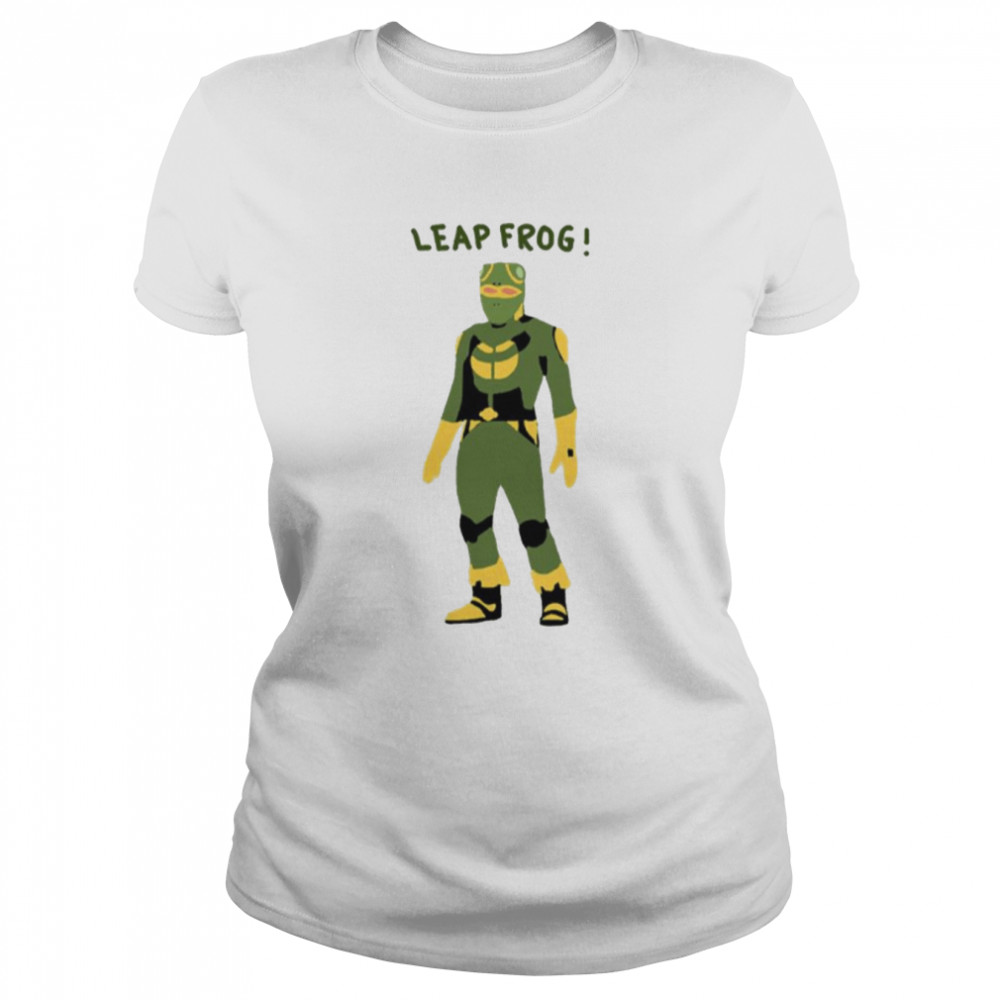 leap frog in she hulk fanart shirt classic womens t shirt